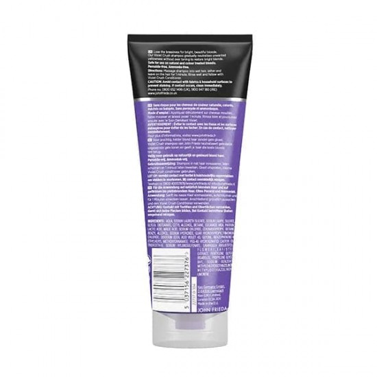 John Frieda Champú Violet Crush For Blondes Purple 250Ml 1