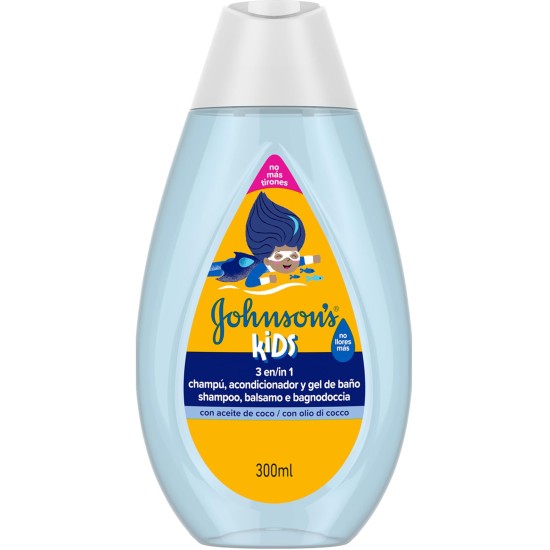 Champú Johnsons Kids 3 en 1 300Ml 0