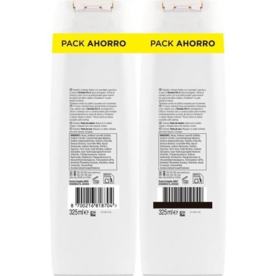 Champú Pantene Repara y Protege Duplo 2 x 325 ml 1