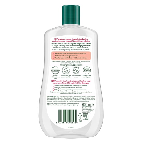 Champú Timotei Fortalecedor 600Ml 1