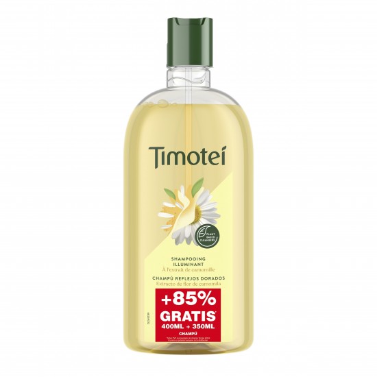 Champú Timotei Reflejos Dorados 750 Ml 0