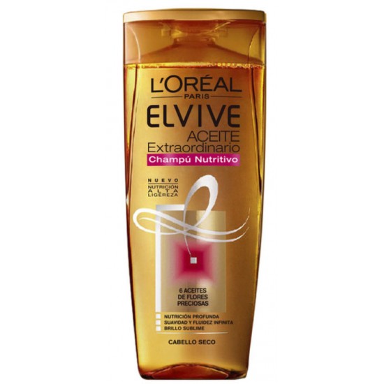 Champú Elvive Aceite Extraordinario 380Ml 0