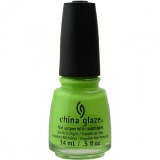 China Glaze Uñas Grass Is Lime Greener 14Ml 0