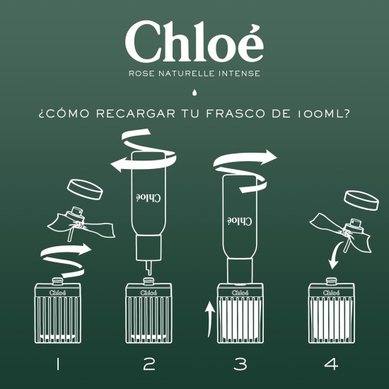 Chloé Rose Naturelle Intense EDP 150ml recargable 7