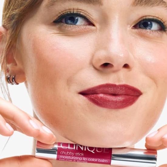 Clinique Chubby Stick Moisturizing Lip Color Balm Super Stawberry 2