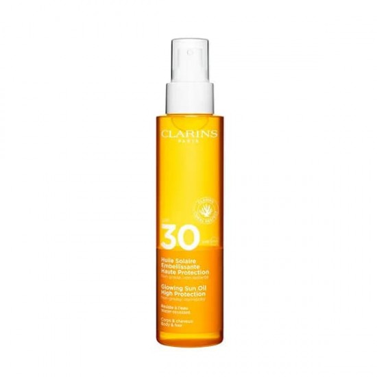 Clarins Huile Solaire Embellissante Spf-30 150Ml 0