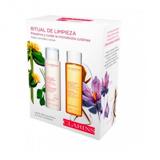 Clarins Limpieza Due Leche& Tonico Hidratante 0