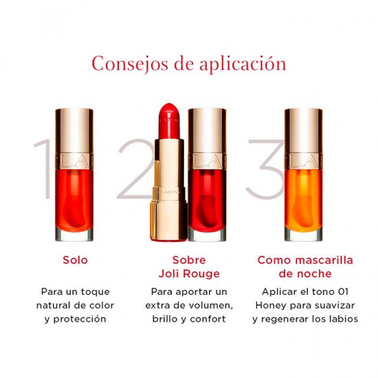 Clarins Aceite Confort Labios 01 4