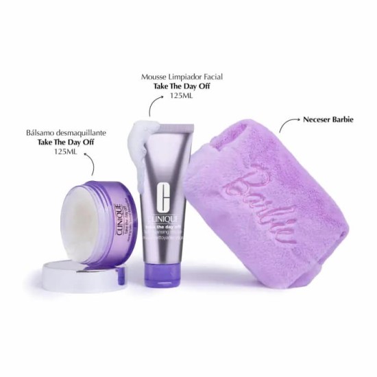 Clinique Double Cleanse & Barbie Estuche 1
