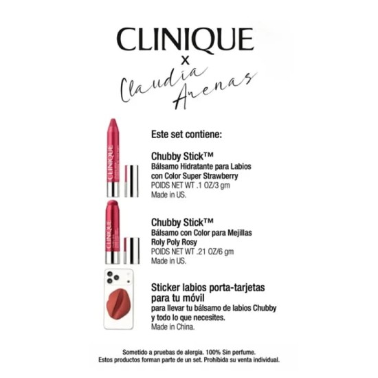Clinique Set Claudia Arenas Pink 3