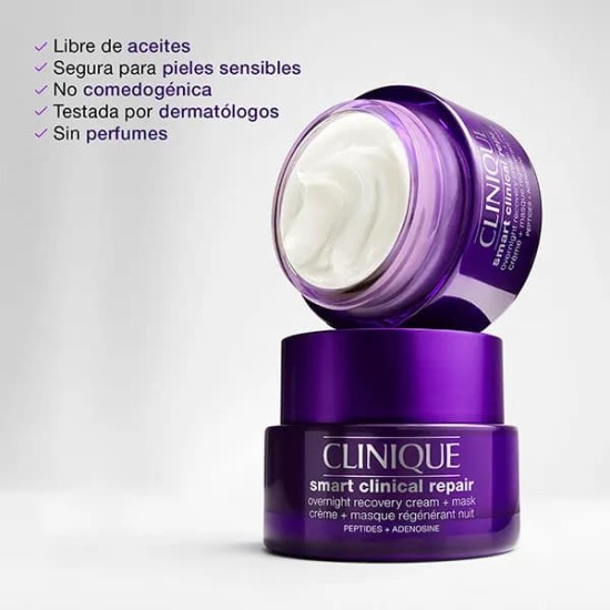 Clinique Smart Clinical Repair Overnight Cream + Mask 50Ml 3