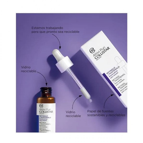 COLLISTAR Attivi Puri Retinol + Pantenolo 30ml 4