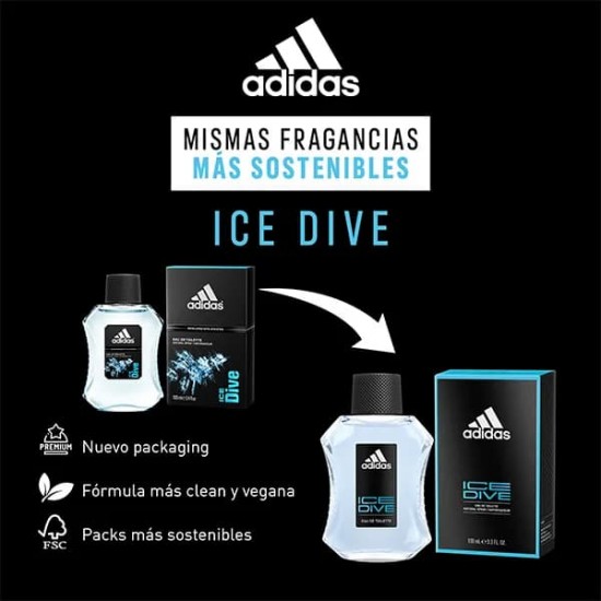 Colonia Adidas Ice Dive 100 Ml 2