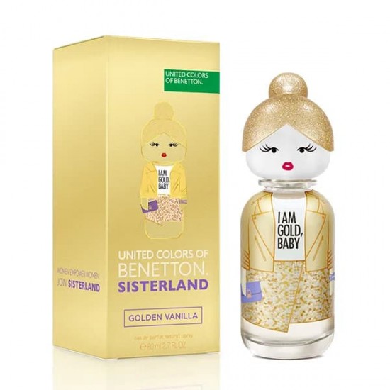 Colonia Benetton Sisterland Golden Vanilla 80Ml 0