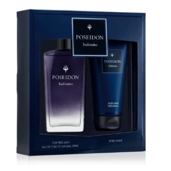 Colonia Poseidon Indomito 100Ml + After Shave Balsam 100 0