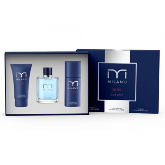 Colonia Milano Sport Estuche 100Ml 0