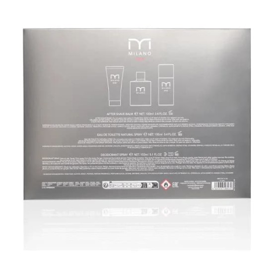 Colonia Milano Sport Estuche 100Ml 1