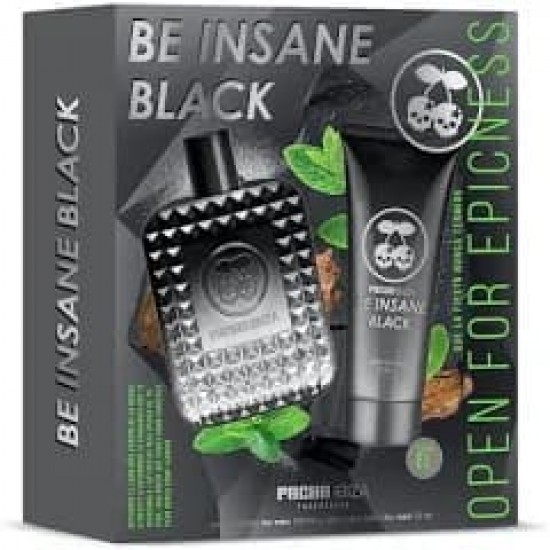 Colonia Pacha Be Insane Black Estuche 100 ml + After Save 75 ml 0