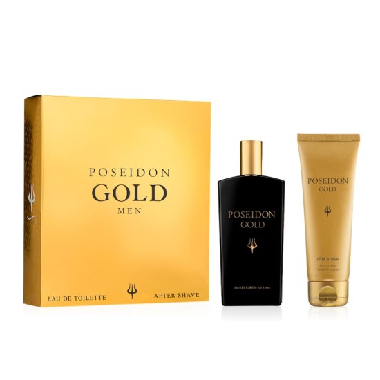 Colonia Poseidon Gold 100Ml + Afther Shave Balsam 100 0