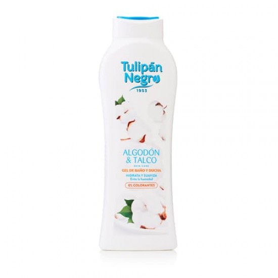 Gel Tulipán Negro Algodón & Talco 650Ml 0