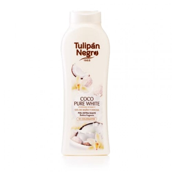 Gel Tulipán Negro Coco Pure White 650Ml 0