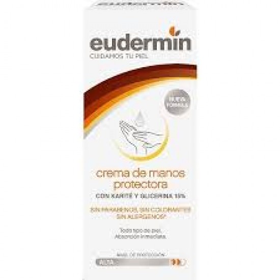Eudermín Crema De Manos Protectora 75ml 0