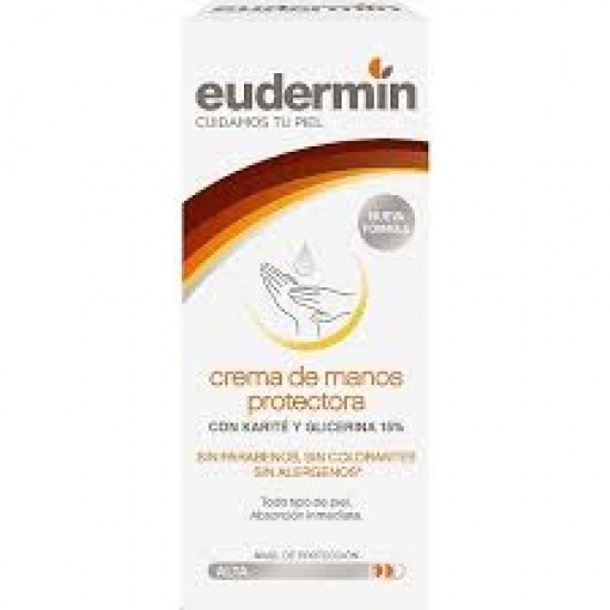Eudermín Crema De Manos Protectora 75Ml 0