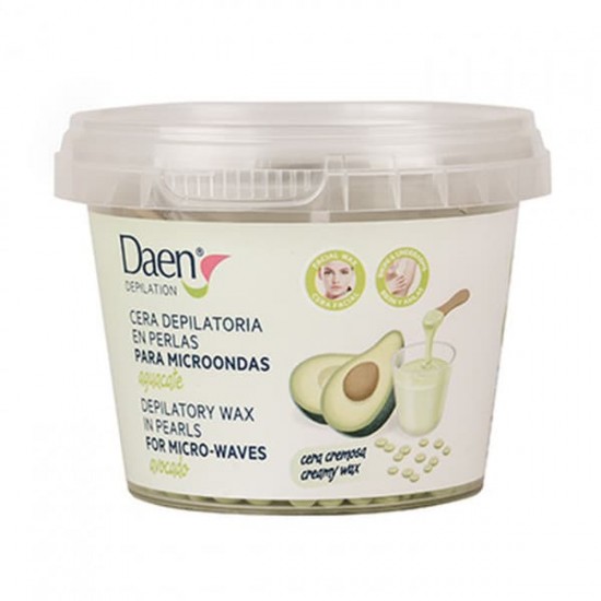 Daen Cera Depilatoria Perlas microondas Aguacate 100 gr 0