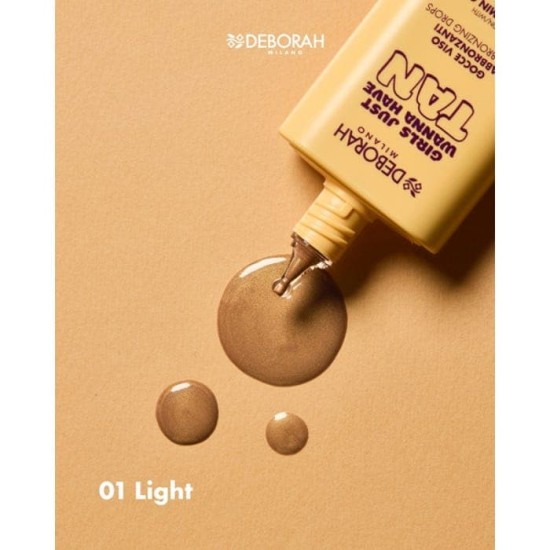 Deborah Gotas Bronceadoras Girls Just Wanna Have Tan Ligth 1