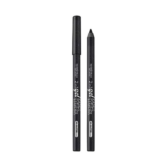 Deborah Milano Kajal Gel 2in1 Glitter Waterproof 0