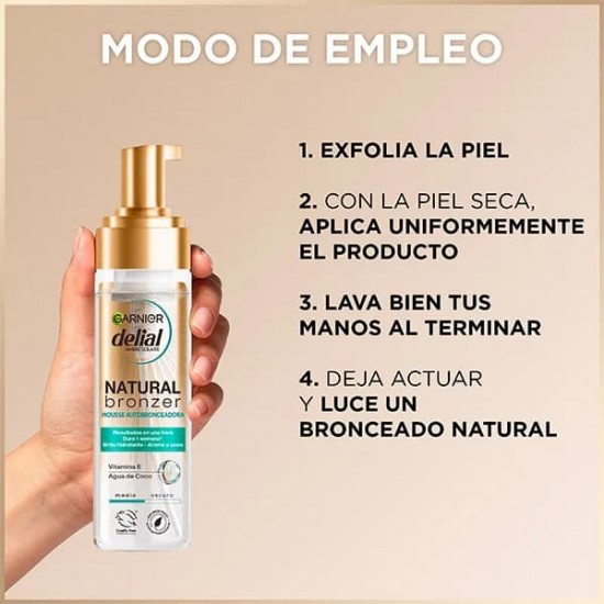 Delial Natural Bronzer 200Ml 3