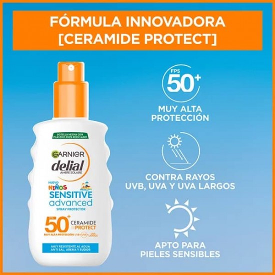 Delial Niños Sensitive Advanced Spf 50  150Ml 3