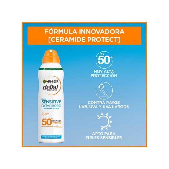 Delial Sensitive Advance Bruma Spf 50Plus 150Ml 1