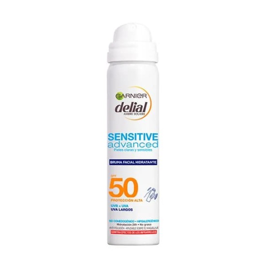 Delial Spray Bruma Facial Hidratante Spf50   75Ml 0