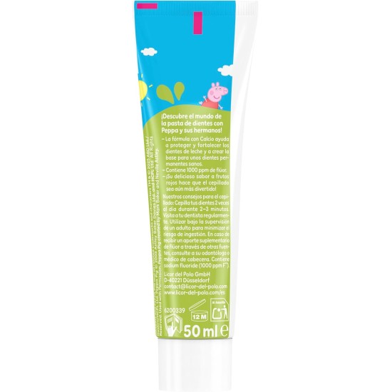 Dentífrico Licor Del Polo Infantil Anti-Caries 0-6 años 50 Ml 2