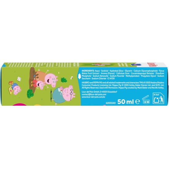Dentífrico Licor Del Polo Infantil Anti-Caries 0-6 años 50 Ml 3