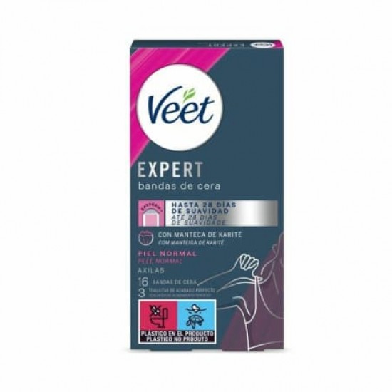 Veet Bandas Depilatorias Zona Bikini Piel Sensible 16Uni 0