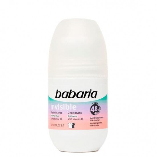 Desodorante Babaria Roll-on Invisible 50ml 0