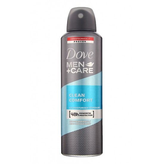 Desodorante Dove Men Clean Comfort Spray 0