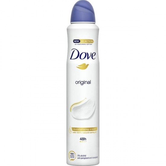 Dove Desodorante Spray 200 Ml. Original 0