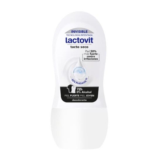 Desodorante Lactovit Invisible Rollon 50Ml 0