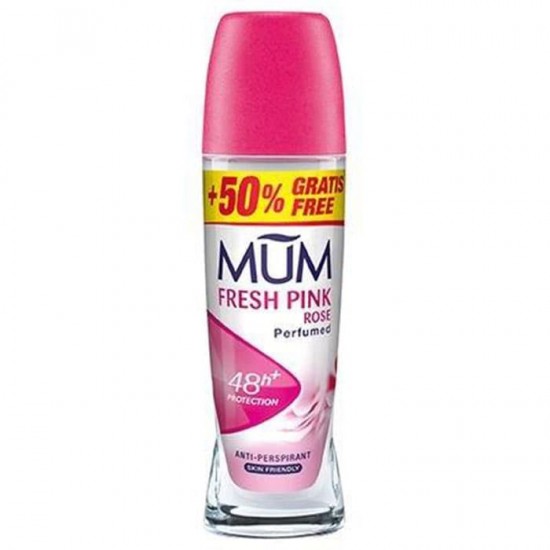 Desodorante Mum Fresh Pink Rose Rollon 75 Ml 0