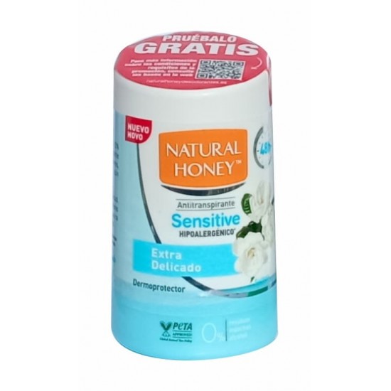 Desodorante Natural Honey Sensitive 50Ml 0