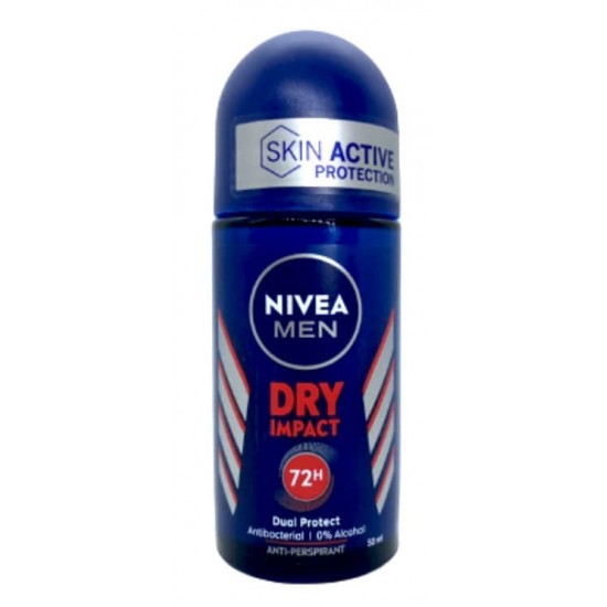Desodorante Nivea Dry Impact Rollon For Men 0