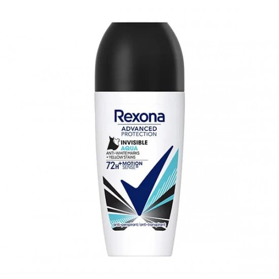 Desodorante Rexona Invisible Aqua Rollon 50Ml 0