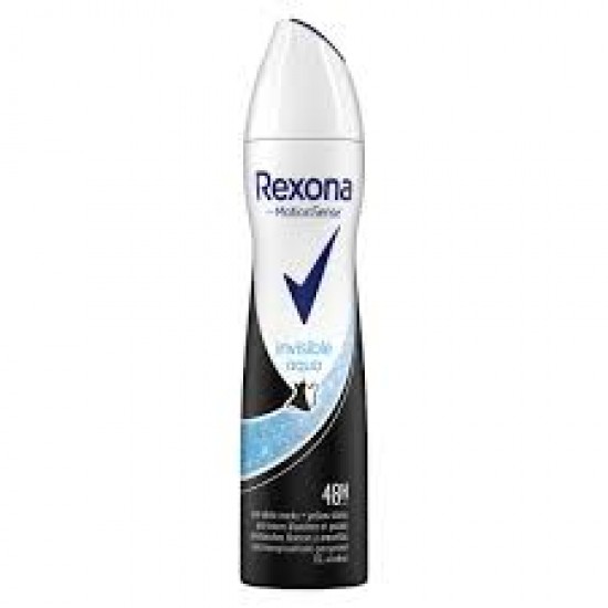 Desodorante Rexona Invisible Aqua Spray 200Ml 0