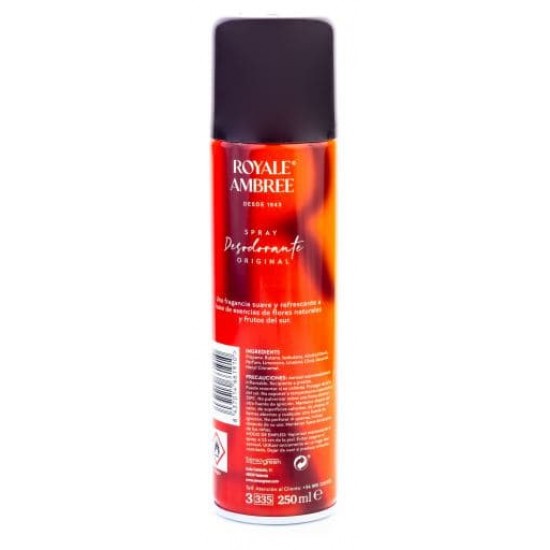 Desodorante Royale Ambree 250Ml Spray 1