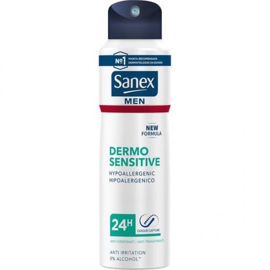 Desodorante Sanex Dermo Sensitive Men Spray 0