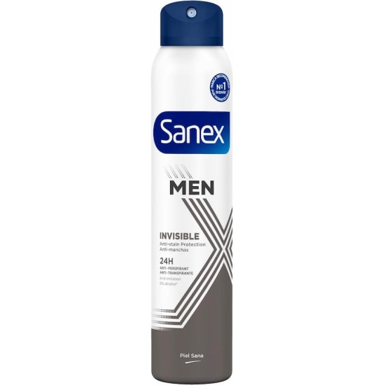 Desodorante Sanex Men Dermo Invisible Spray 0