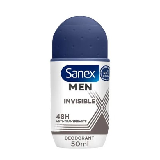 Desodorante Sanex Men Rollon Invisible 50Ml 0